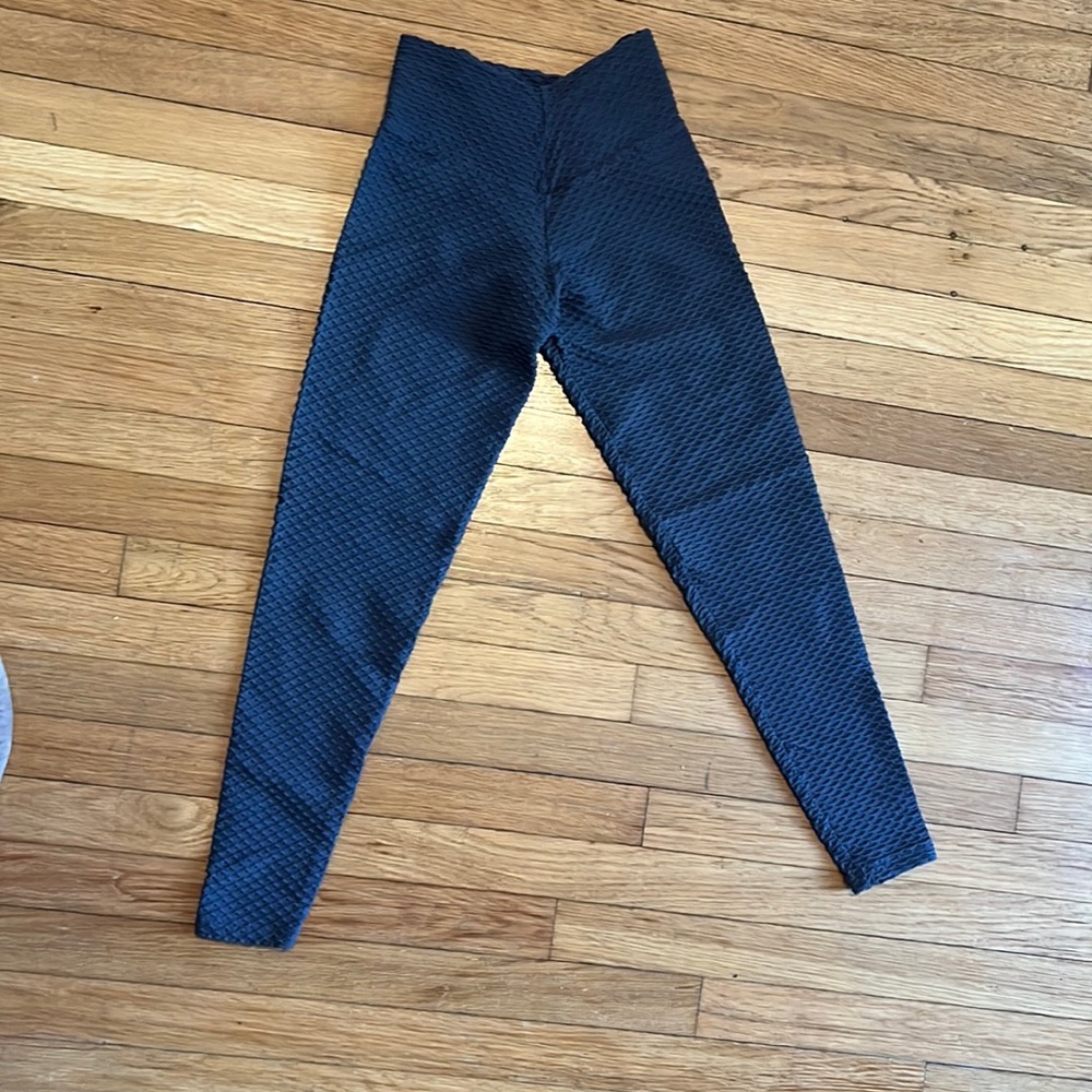 Booty By Brabants Dark Grey Croco Skin Leggings